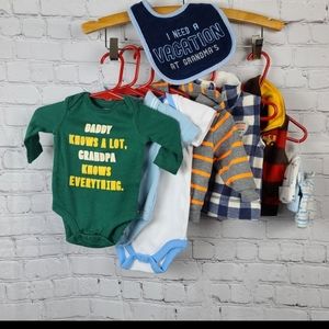 Boys Newborn to 6-9 Month bundle